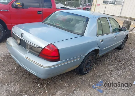 2006 Mercury Grand Marquis Gs z USA, uszkodzony, nr VIN 2MEFM74VX6X648368